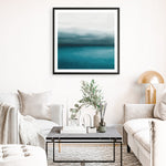 Shop Horizon (Square) Art Print a coastal themed painted wall art print from The Print Emporium wall artwork collection - Buy Australian made fine art painting style poster and framed prints for the home and your interior decor room, TPE-069-AP