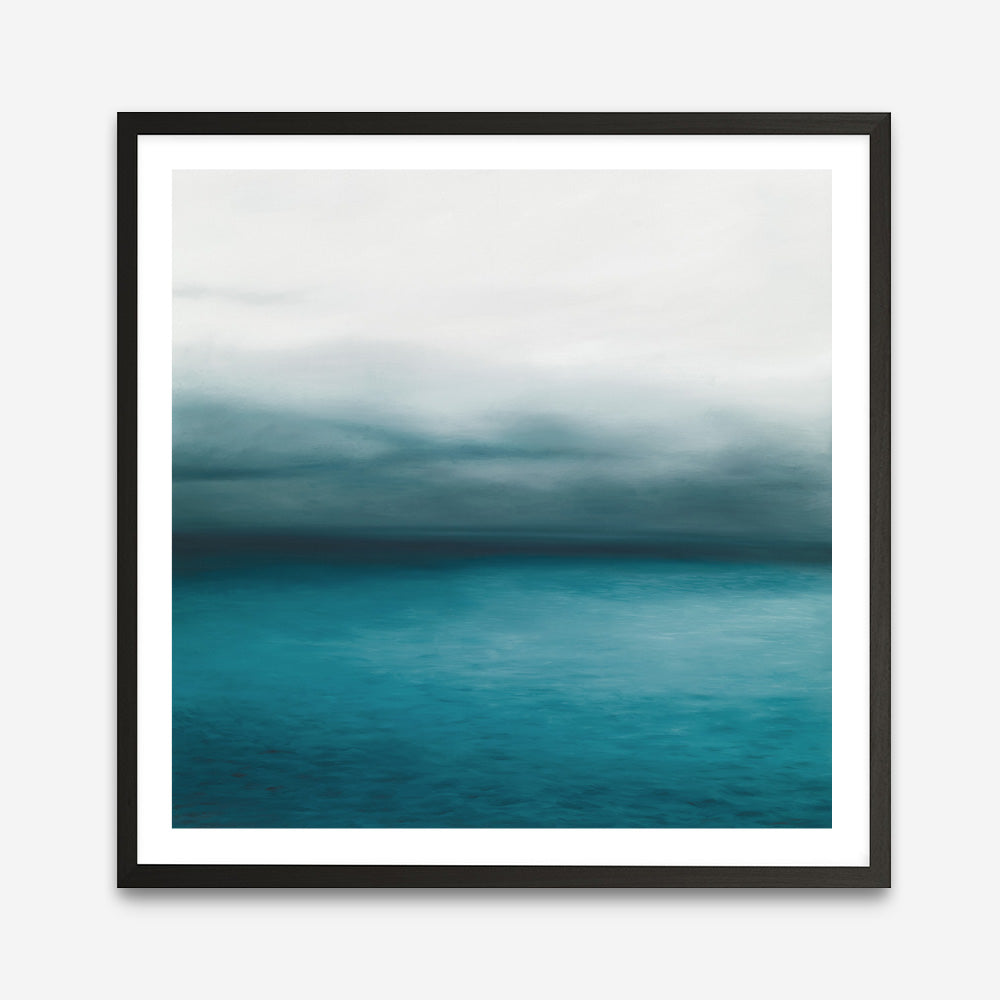 Shop Horizon (Square) Art Print a coastal themed painted wall art print from The Print Emporium wall artwork collection - Buy Australian made fine art painting style poster and framed prints for the home and your interior decor room, TPE-069-AP