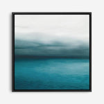 Shop Horizon (Square) Canvas Print a coastal themed painted framed canvas wall art print from The Print Emporium artwork collection - Buy Australian made fine art painting style stretched canvas prints for the home and your interior decor space, TPE-069-CA-40X40-NF