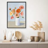 Shop Iceland Poppies Art Print a floral themed painted wall art print from The Print Emporium wall artwork collection - Buy Australian made fine art painting style poster and framed prints for the home and your interior decor room, TPE-WA-68963-AP