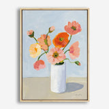 Shop Iceland Poppies Canvas Print a floral themed painted framed canvas wall art print from The Print Emporium artwork collection - Buy Australian made fine art painting style stretched canvas prints for the home and your interior decor space, TPE-WA-68963-CA-35X46-NF