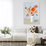 Shop Iceland Poppies Canvas Print a floral themed painted framed canvas wall art print from The Print Emporium artwork collection - Buy Australian made fine art painting style stretched canvas prints for the home and your interior decor space, TPE-WA-68963-CA-35X46-NF