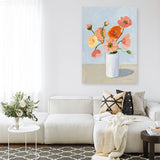 Shop Iceland Poppies Canvas Print a floral themed painted framed canvas wall art print from The Print Emporium artwork collection - Buy Australian made fine art painting style stretched canvas prints for the home and your interior decor space, TPE-WA-68963-CA-35X46-NF