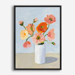 Shop Iceland Poppies Canvas Print a floral themed painted framed canvas wall art print from The Print Emporium artwork collection - Buy Australian made fine art painting style stretched canvas prints for the home and your interior decor space, TPE-WA-68963-CA-35X46-NF