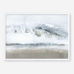 Shop Icy Snow I Art Print a painted abstract themed wall art print from The Print Emporium wall artwork collection - Buy Australian made fine art painting style poster and framed prints for the home and your interior decor room, TPE-PC-WZ027-AP