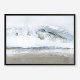 Shop Icy Snow I Art Print a painted abstract themed wall art print from The Print Emporium wall artwork collection - Buy Australian made fine art painting style poster and framed prints for the home and your interior decor room, TPE-PC-WZ027-AP