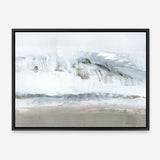 Shop Icy Snow I Canvas Print a painted abstract themed framed canvas wall art print from The Print Emporium artwork collection - Buy Australian made fine art painting style stretched canvas prints for the home and your interior decor space, TPE-PC-WZ027-CA-35X46-NF