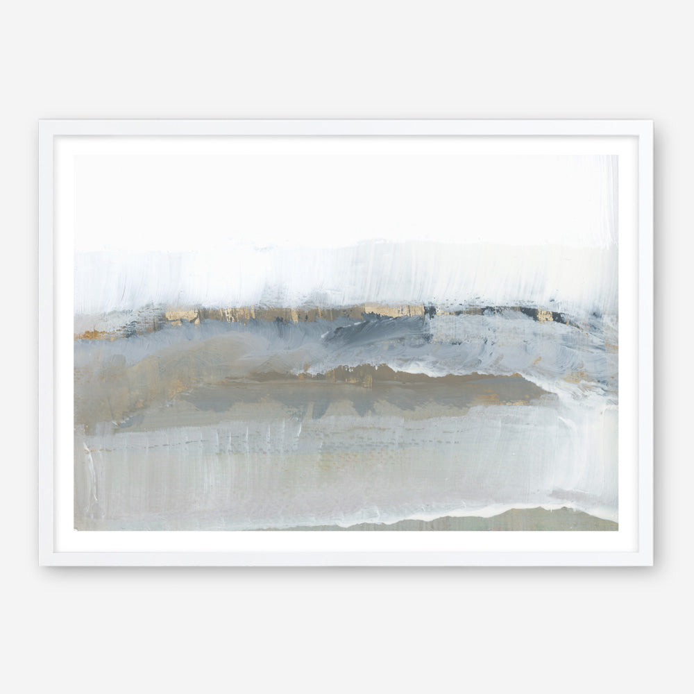 Shop Icy Snow II Art Print a painted abstract themed wall art print from The Print Emporium wall artwork collection - Buy Australian made fine art painting style poster and framed prints for the home and your interior decor room, TPE-PC-WZ028-AP