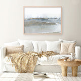 Shop Icy Snow II Art Print a painted abstract themed wall art print from The Print Emporium wall artwork collection - Buy Australian made fine art painting style poster and framed prints for the home and your interior decor room, TPE-PC-WZ028-AP