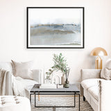 Shop Icy Snow II Art Print a painted abstract themed wall art print from The Print Emporium wall artwork collection - Buy Australian made fine art painting style poster and framed prints for the home and your interior decor room, TPE-PC-WZ028-AP