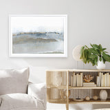 Shop Icy Snow II Art Print a painted abstract themed wall art print from The Print Emporium wall artwork collection - Buy Australian made fine art painting style poster and framed prints for the home and your interior decor room, TPE-PC-WZ028-AP