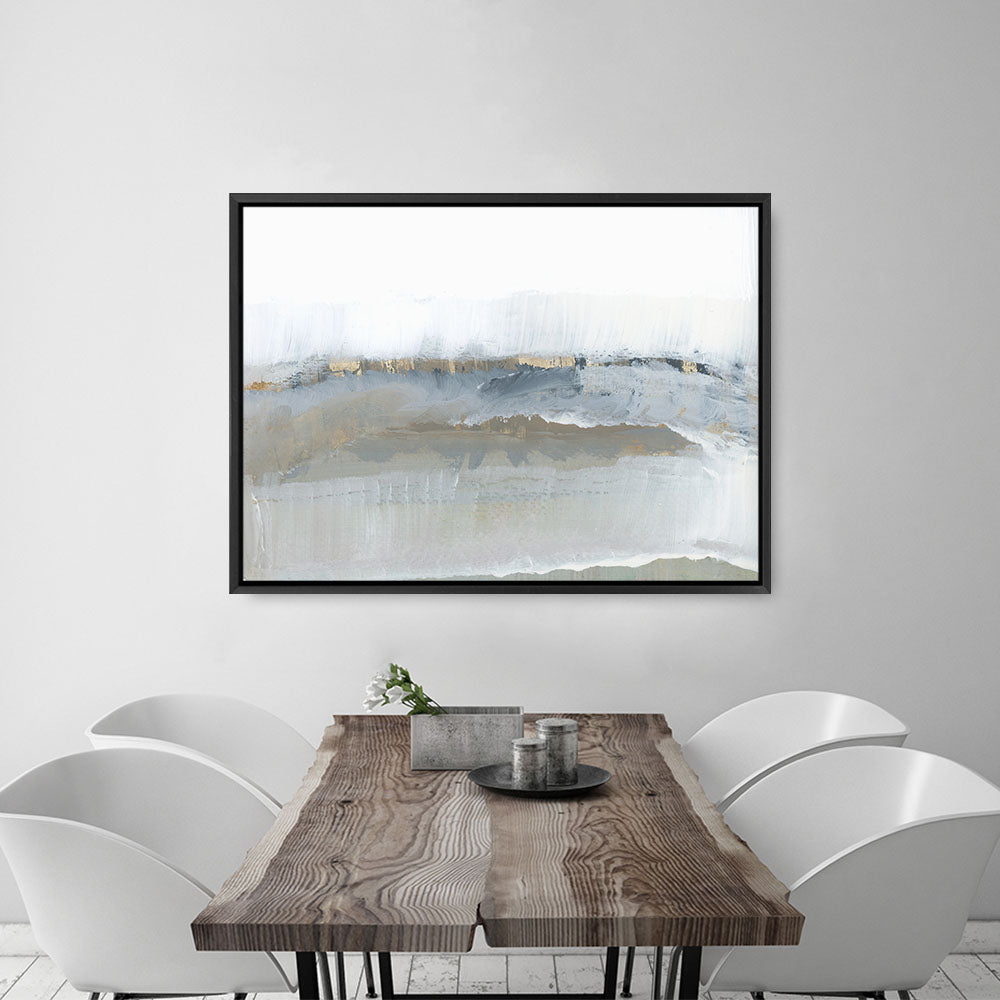 Shop Icy Snow II Canvas Print a painted abstract themed framed canvas wall art print from The Print Emporium artwork collection - Buy Australian made fine art painting style stretched canvas prints for the home and your interior decor space, TPE-PC-WZ028-CA-35X46-NF