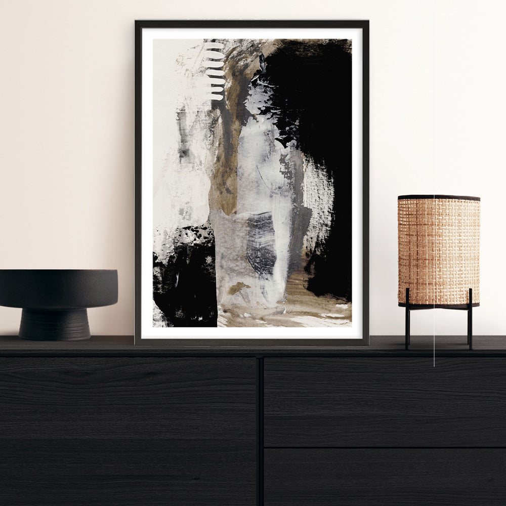 Shop Important Art Print a painted abstract themed wall art print from The Print Emporium wall artwork collection - Buy Australian made fine art painting style poster and framed prints for the home and your interior decor room, TPE-DH-058-AP