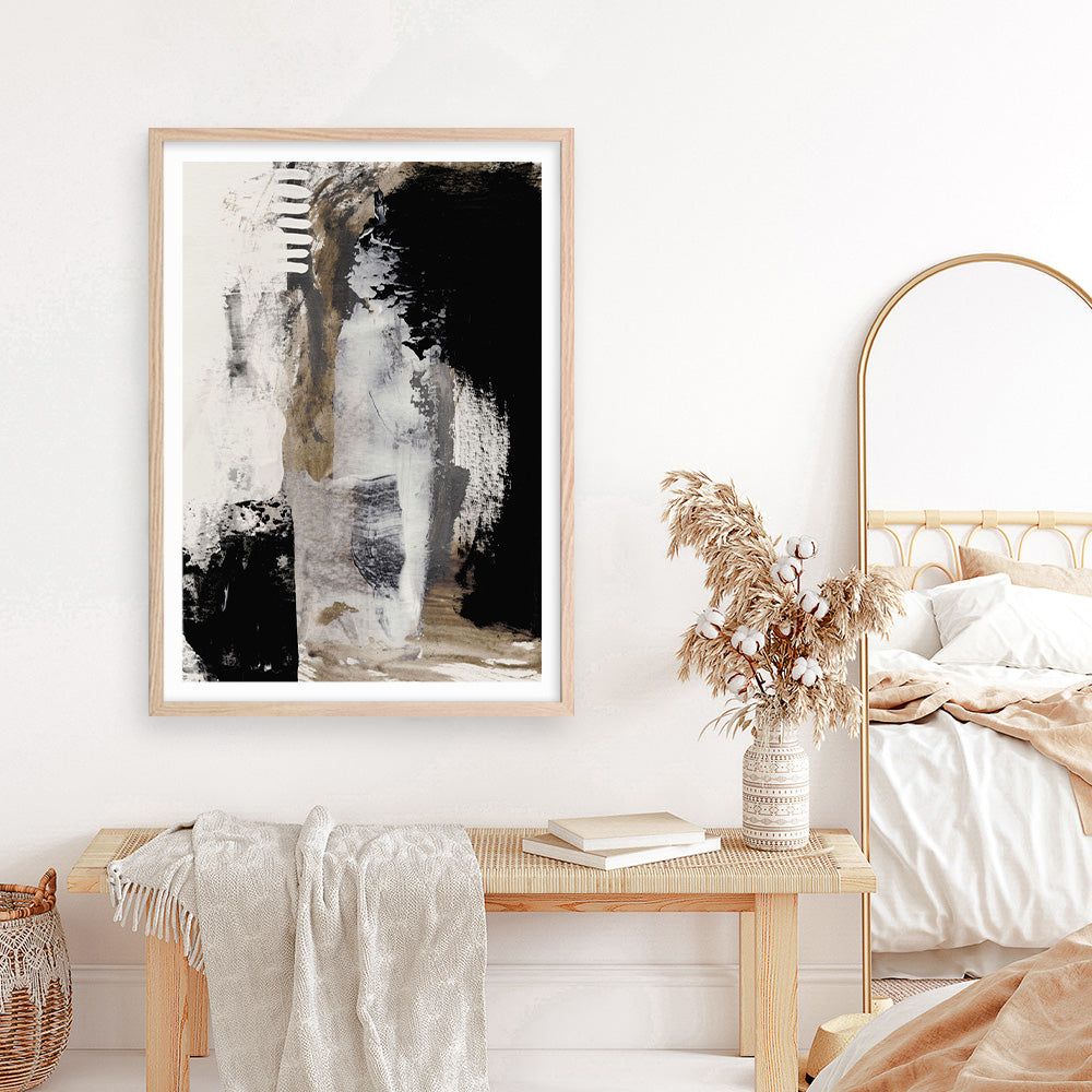 Shop Important Art Print a painted abstract themed wall art print from The Print Emporium wall artwork collection - Buy Australian made fine art painting style poster and framed prints for the home and your interior decor room, TPE-DH-058-AP