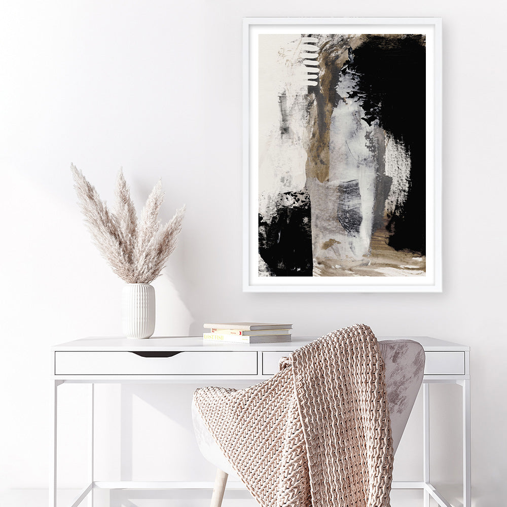 Shop Important Art Print a painted abstract themed wall art print from The Print Emporium wall artwork collection - Buy Australian made fine art painting style poster and framed prints for the home and your interior decor room, TPE-DH-058-AP
