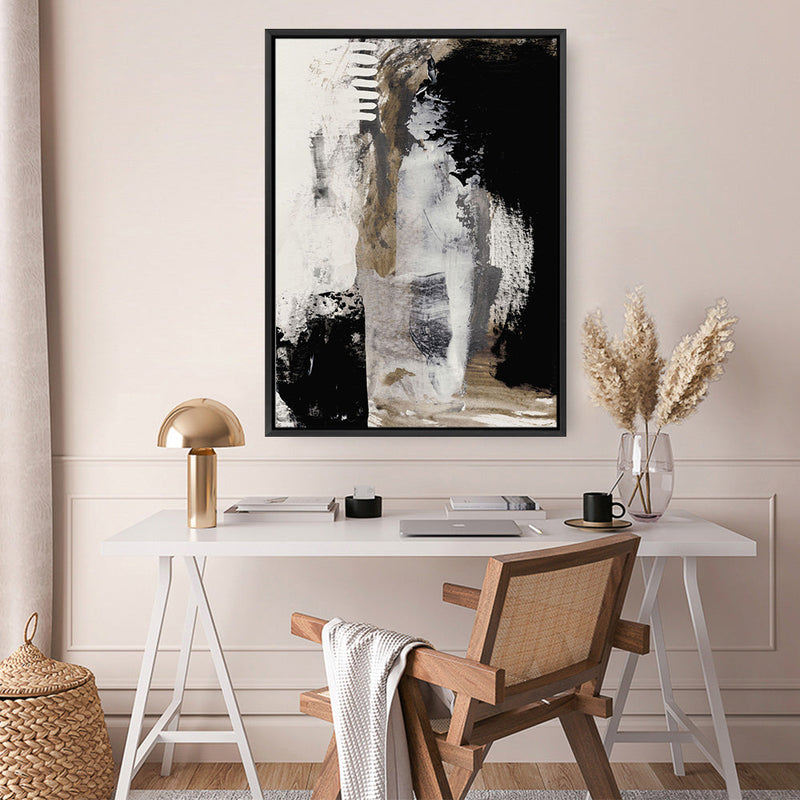 Shop Important Canvas Print a painted abstract themed framed canvas wall art print from The Print Emporium artwork collection - Buy Australian made fine art painting style stretched canvas prints for the home and your interior decor space, TPE-DH-058-CA-35X46-NF
