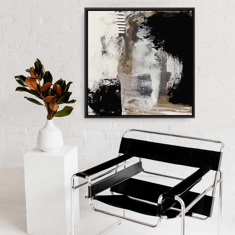 Shop Important (Square) Canvas Print a painted abstract themed framed canvas wall art print from The Print Emporium artwork collection - Buy Australian made fine art painting style stretched canvas prints for the home and your interior decor space, TPE-DH-283-CA-40X40-NF