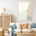 Shop In Neutral II Canvas Print a painted abstract themed framed canvas wall art print from The Print Emporium artwork collection - Buy Australian made fine art painting style stretched canvas prints for the home and your interior decor space, TPE-PC-WZ014-CA-35X46-NF