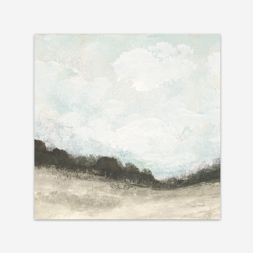 Shop In the Field Square II Neutral (Square) Art Print a painted abstract themed wall art print from The Print Emporium wall artwork collection - Buy Australian made fine art painting style poster and framed prints for the home and your interior decor room, TPE-WA-60611-AP