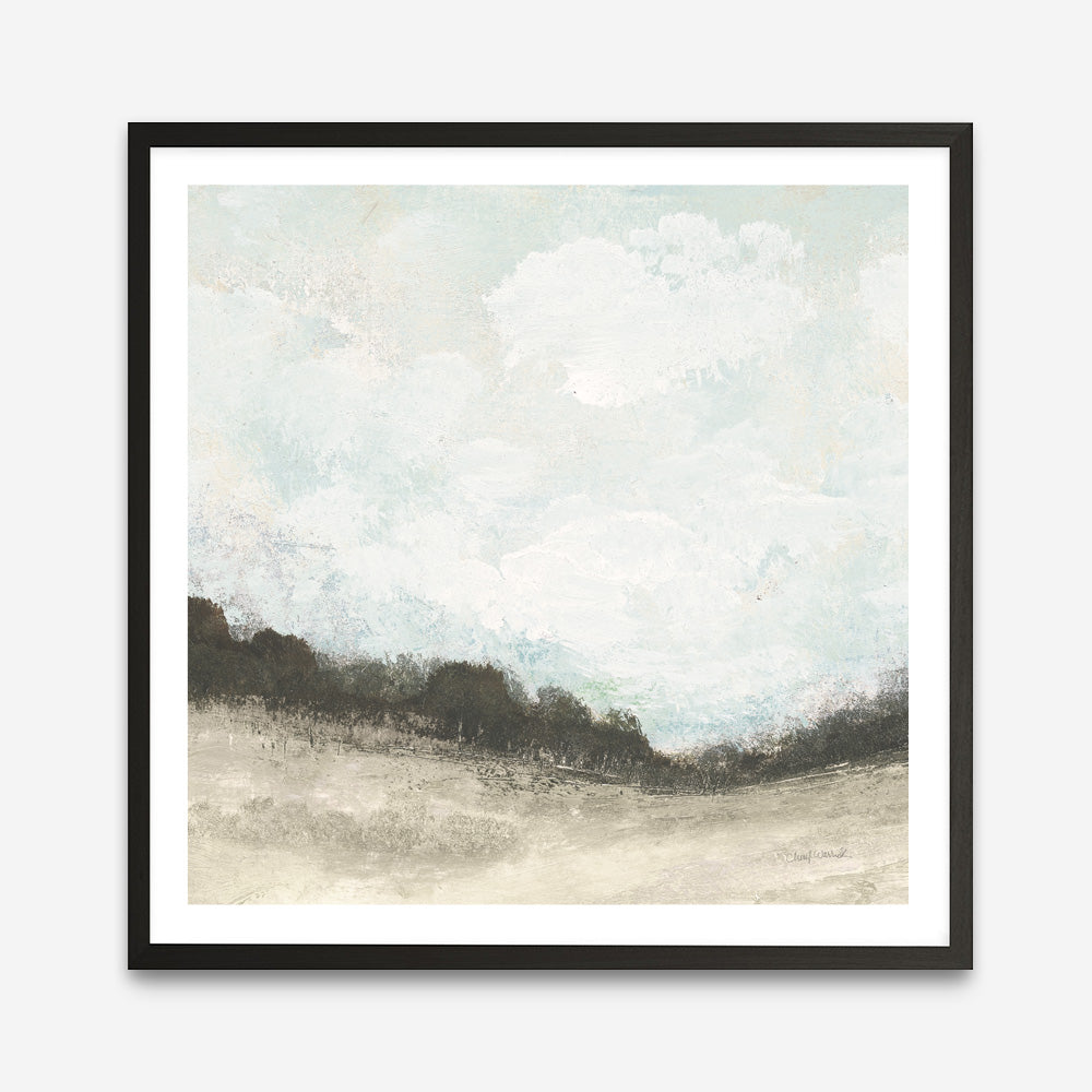 Shop In the Field Square II Neutral (Square) Art Print a painted abstract themed wall art print from The Print Emporium wall artwork collection - Buy Australian made fine art painting style poster and framed prints for the home and your interior decor room, TPE-WA-60611-AP
