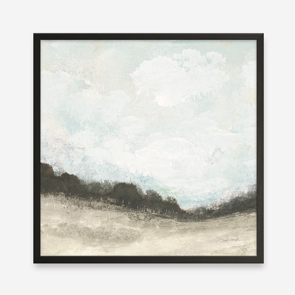 Shop In the Field Square II Neutral (Square) Art Print a painted abstract themed wall art print from The Print Emporium wall artwork collection - Buy Australian made fine art painting style poster and framed prints for the home and your interior decor room, TPE-WA-60611-AP