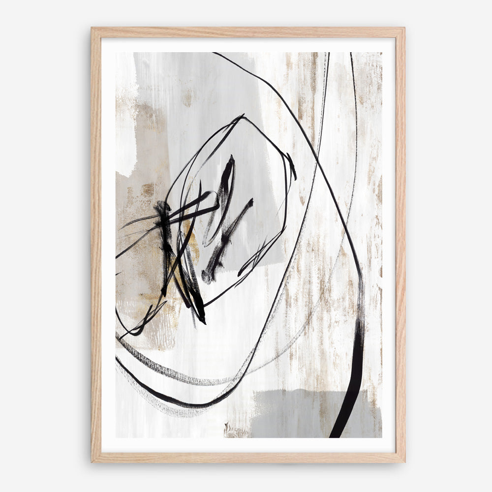 Shop Indentation I Art Print a painted abstract themed wall art print from The Print Emporium wall artwork collection - Buy Australian made fine art painting style poster and framed prints for the home and your interior decor room, TPE-PC-PG716-AP