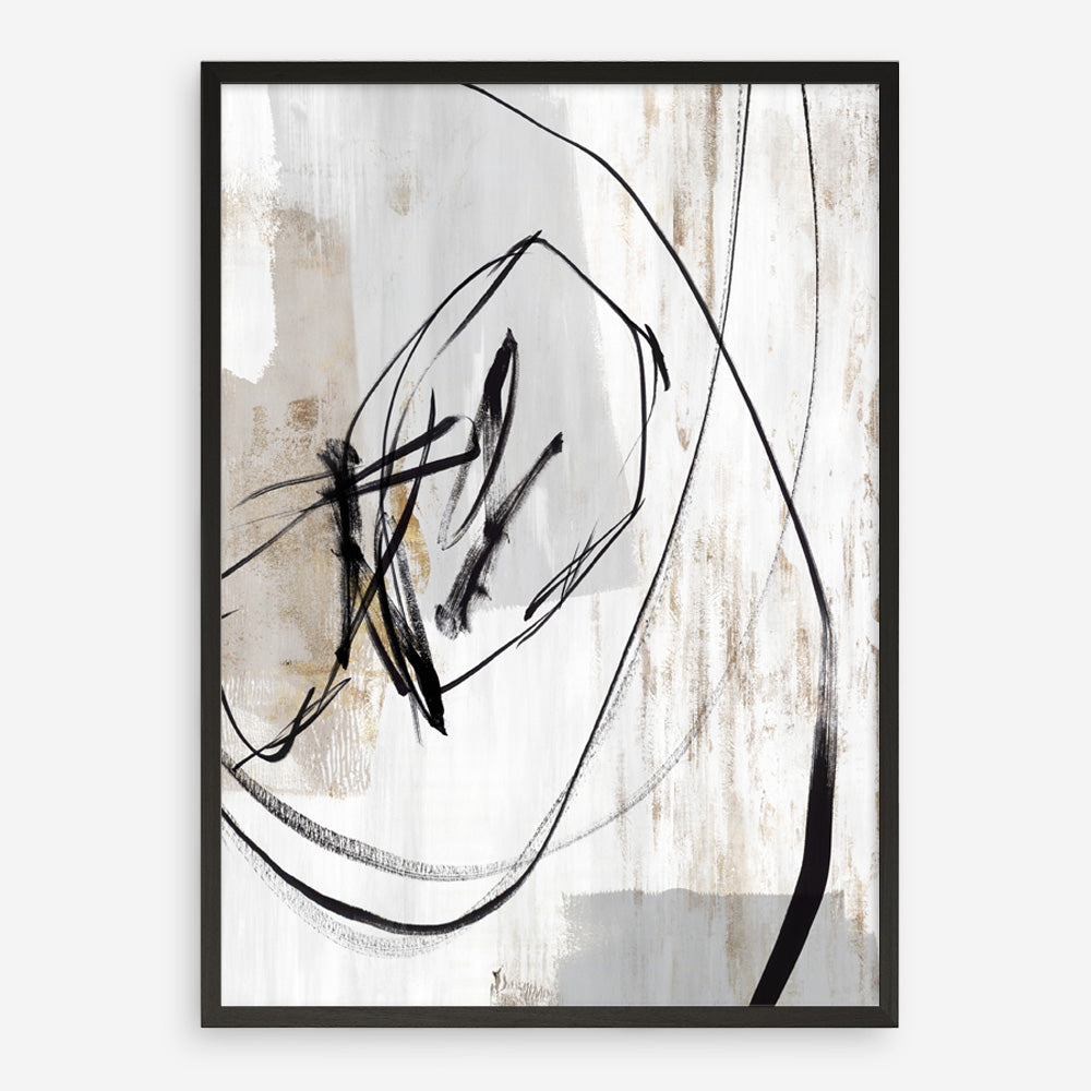 Shop Indentation I Art Print a painted abstract themed wall art print from The Print Emporium wall artwork collection - Buy Australian made fine art painting style poster and framed prints for the home and your interior decor room, TPE-PC-PG716-AP