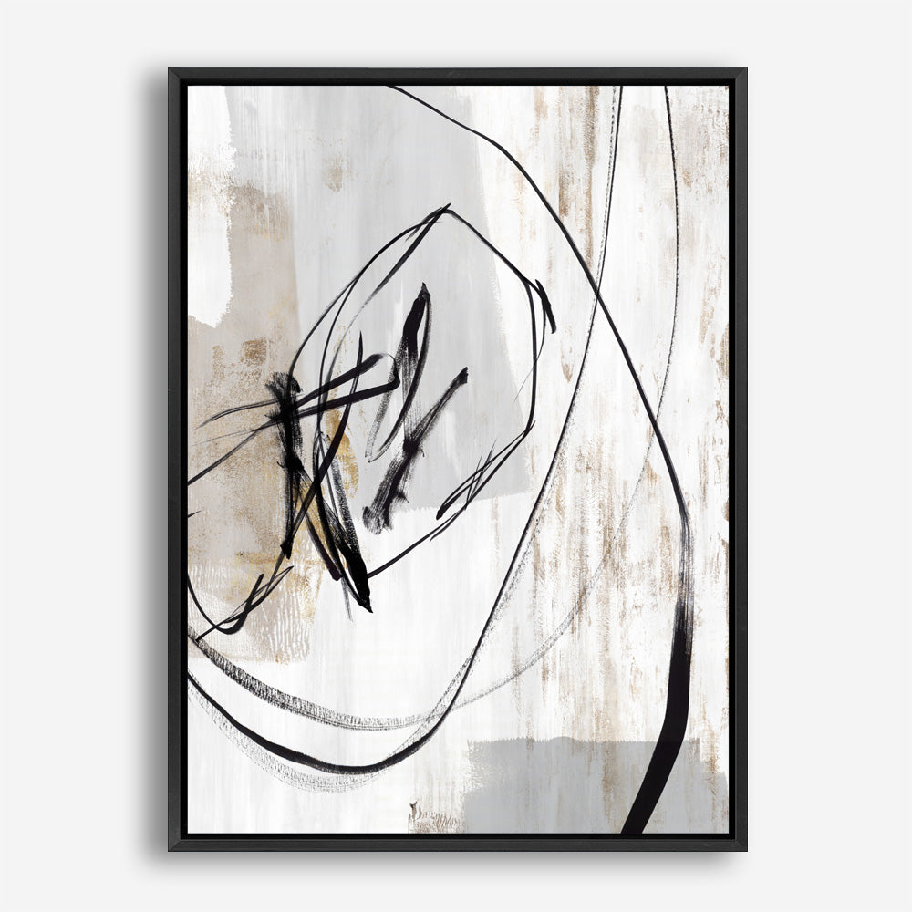 Shop Indentation I Canvas Print a painted abstract themed framed canvas wall art print from The Print Emporium artwork collection - Buy Australian made fine art painting style stretched canvas prints for the home and your interior decor space, TPE-PC-PG716-CA-35X46-NF