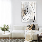 Shop Indentation I Canvas Print a painted abstract themed framed canvas wall art print from The Print Emporium artwork collection - Buy Australian made fine art painting style stretched canvas prints for the home and your interior decor space, TPE-PC-PG716-CA-35X46-NF