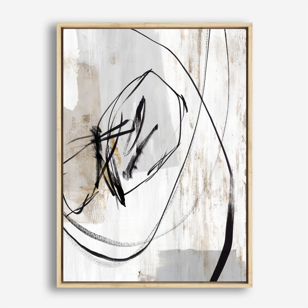Shop Indentation I Canvas Print a painted abstract themed framed canvas wall art print from The Print Emporium artwork collection - Buy Australian made fine art painting style stretched canvas prints for the home and your interior decor space, TPE-PC-PG716-CA-35X46-NF