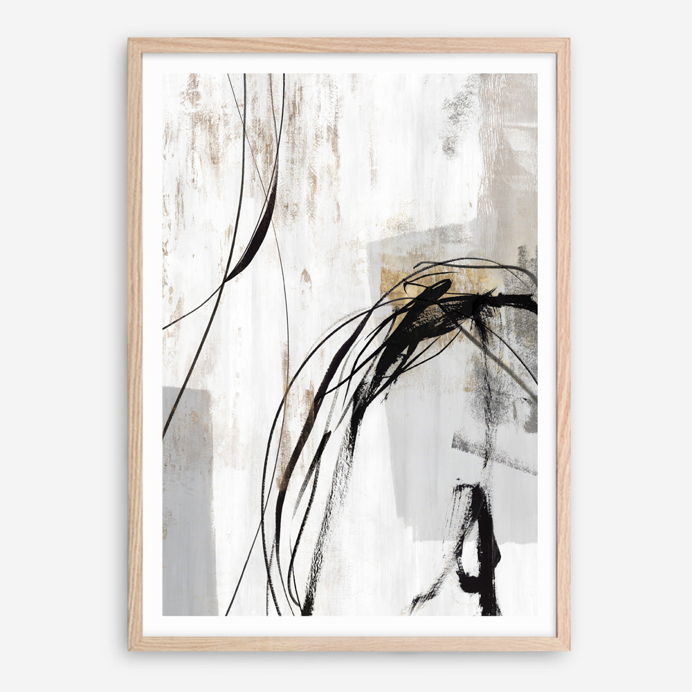 Shop Indentation II Art Print a painted abstract themed wall art print from The Print Emporium wall artwork collection - Buy Australian made fine art painting style poster and framed prints for the home and your interior decor room, TPE-PC-PG717-AP