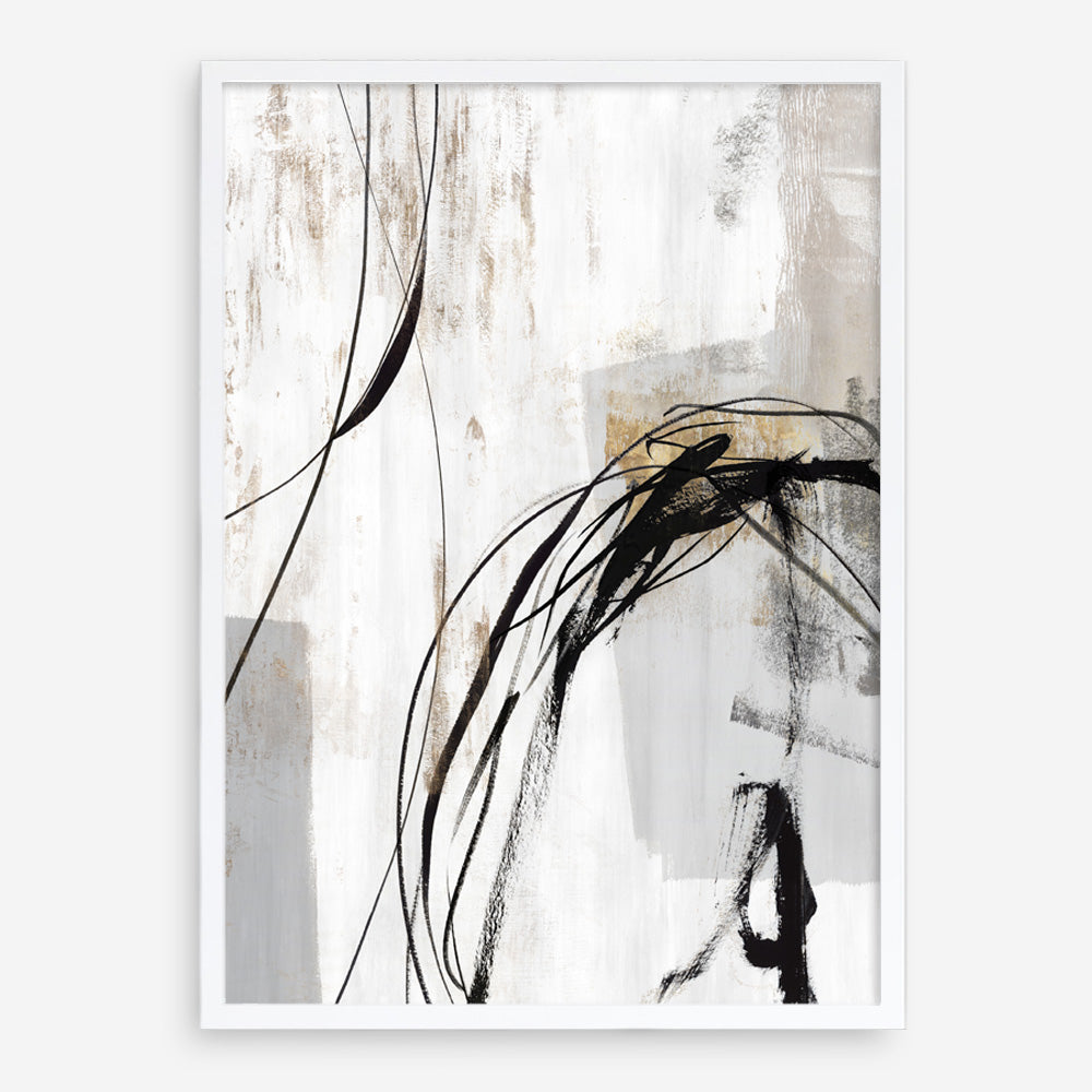 Shop Indentation II Art Print a painted abstract themed wall art print from The Print Emporium wall artwork collection - Buy Australian made fine art painting style poster and framed prints for the home and your interior decor room, TPE-PC-PG717-AP