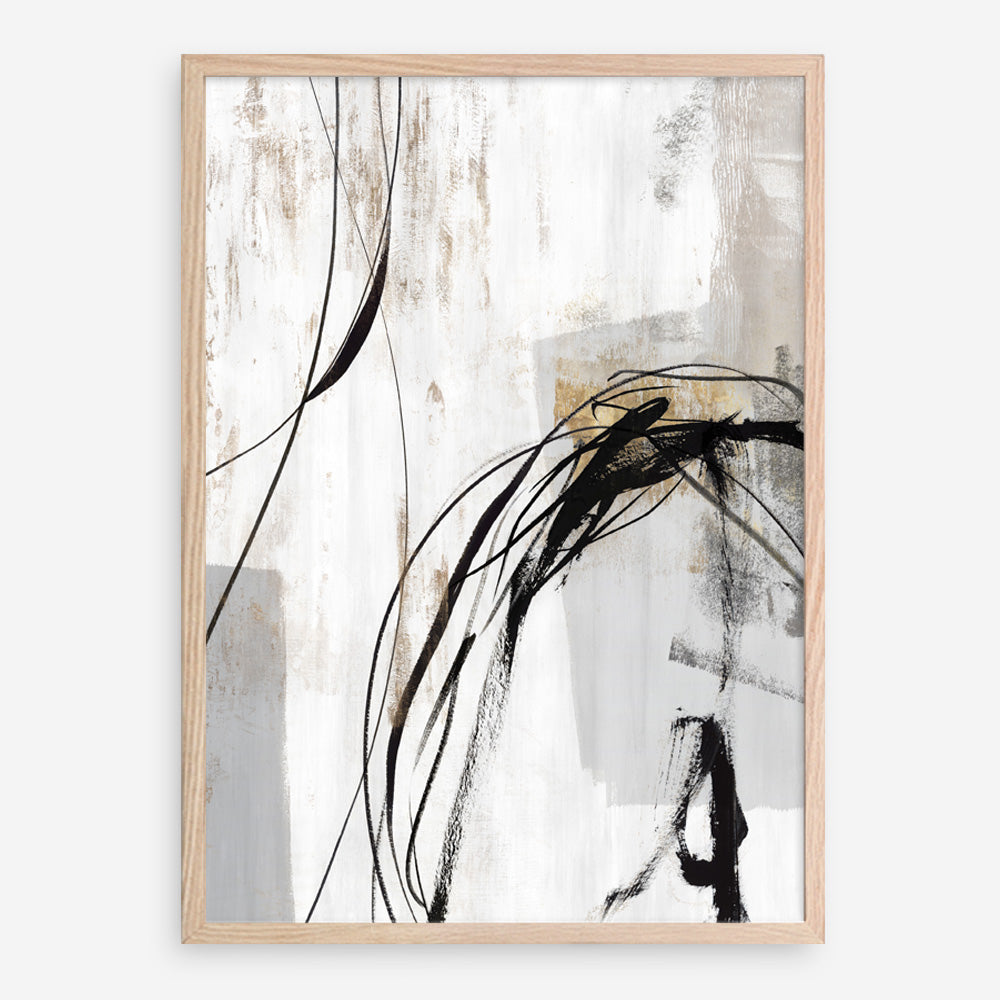 Shop Indentation II Art Print a painted abstract themed wall art print from The Print Emporium wall artwork collection - Buy Australian made fine art painting style poster and framed prints for the home and your interior decor room, TPE-PC-PG717-AP