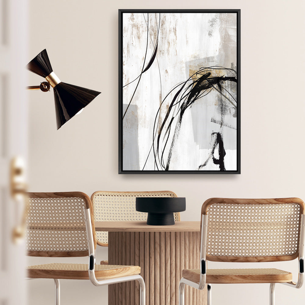 Shop Indentation II Canvas Print a painted abstract themed framed canvas wall art print from The Print Emporium artwork collection - Buy Australian made fine art painting style stretched canvas prints for the home and your interior decor space, TPE-PC-PG717-CA-35X46-NF
