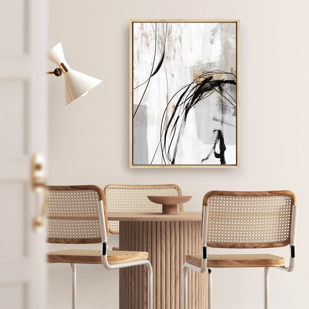 Shop Indentation II Canvas Print a painted abstract themed framed canvas wall art print from The Print Emporium artwork collection - Buy Australian made fine art painting style stretched canvas prints for the home and your interior decor space, TPE-PC-PG717-CA-35X46-NF