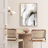 Shop Indentation II Canvas Print a painted abstract themed framed canvas wall art print from The Print Emporium artwork collection - Buy Australian made fine art painting style stretched canvas prints for the home and your interior decor space, TPE-PC-PG717-CA-35X46-NF