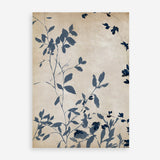 Shop Indigo Leaves Touch I Art Print a painted abstract themed wall art print from The Print Emporium wall artwork collection - Buy Australian made fine art painting style poster and framed prints for the home and your interior decor room, TPE-PC-EZ861-AP