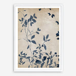 Shop Indigo Leaves Touch I Art Print a painted abstract themed wall art print from The Print Emporium wall artwork collection - Buy Australian made fine art painting style poster and framed prints for the home and your interior decor room, TPE-PC-EZ861-AP