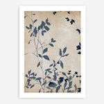 Shop Indigo Leaves Touch I Art Print a painted abstract themed wall art print from The Print Emporium wall artwork collection - Buy Australian made fine art painting style poster and framed prints for the home and your interior decor room, TPE-PC-EZ861-AP