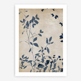 Shop Indigo Leaves Touch I Art Print a painted abstract themed wall art print from The Print Emporium wall artwork collection - Buy Australian made fine art painting style poster and framed prints for the home and your interior decor room, TPE-PC-EZ861-AP