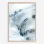 Shop Indigo Mint Bubbles II Indigo Version Art Print a painted abstract themed wall art print from The Print Emporium wall artwork collection - Buy Australian made fine art painting style poster and framed prints for the home and your interior decor room, TPE-PC-PG314-AP