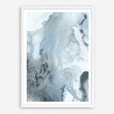 Shop Indigo Mint Bubbles III Indigo Version Art Print a painted abstract themed wall art print from The Print Emporium wall artwork collection - Buy Australian made fine art painting style poster and framed prints for the home and your interior decor room, TPE-PC-PG315-AP