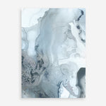 Shop Indigo Mint Bubbles III Indigo Version Art Print a painted abstract themed wall art print from The Print Emporium wall artwork collection - Buy Australian made fine art painting style poster and framed prints for the home and your interior decor room, TPE-PC-PG315-AP