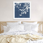 Shop Indigo Sky I (Square) Art Print a painted abstract themed wall art print from The Print Emporium wall artwork collection - Buy Australian made fine art painting style poster and framed prints for the home and your interior decor room, TPE-PC-EZ872-AP