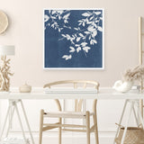 Shop Indigo Sky I (Square) Art Print a painted abstract themed wall art print from The Print Emporium wall artwork collection - Buy Australian made fine art painting style poster and framed prints for the home and your interior decor room, TPE-PC-EZ872-AP