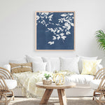 Shop Indigo Sky I (Square) Art Print a painted abstract themed wall art print from The Print Emporium wall artwork collection - Buy Australian made fine art painting style poster and framed prints for the home and your interior decor room, TPE-PC-EZ872-AP