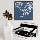 Shop Indigo Sky I (Square) Canvas Print a painted abstract themed framed canvas wall art print from The Print Emporium artwork collection - Buy Australian made fine art painting style stretched canvas prints for the home and your interior decor space, TPE-PC-EZ872-CA-40X40-NF