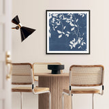 Shop Indigo Sky II (Square) Art Print a painted abstract themed wall art print from The Print Emporium wall artwork collection - Buy Australian made fine art painting style poster and framed prints for the home and your interior decor room, TPE-PC-EZ873-AP