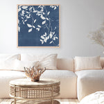 Shop Indigo Sky II (Square) Art Print a painted abstract themed wall art print from The Print Emporium wall artwork collection - Buy Australian made fine art painting style poster and framed prints for the home and your interior decor room, TPE-PC-EZ873-AP