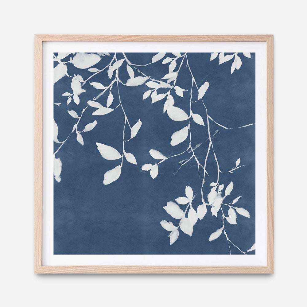 Shop Indigo Sky II (Square) Art Print a painted abstract themed wall art print from The Print Emporium wall artwork collection - Buy Australian made fine art painting style poster and framed prints for the home and your interior decor room, TPE-PC-EZ873-AP